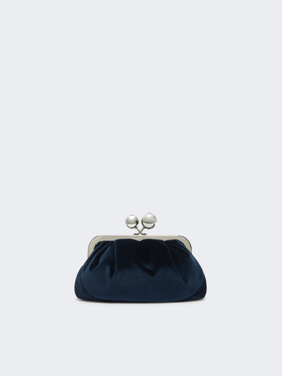 Small cotton velvet Pasticcino Bag - ULTRAMARINE - Weekend - 3