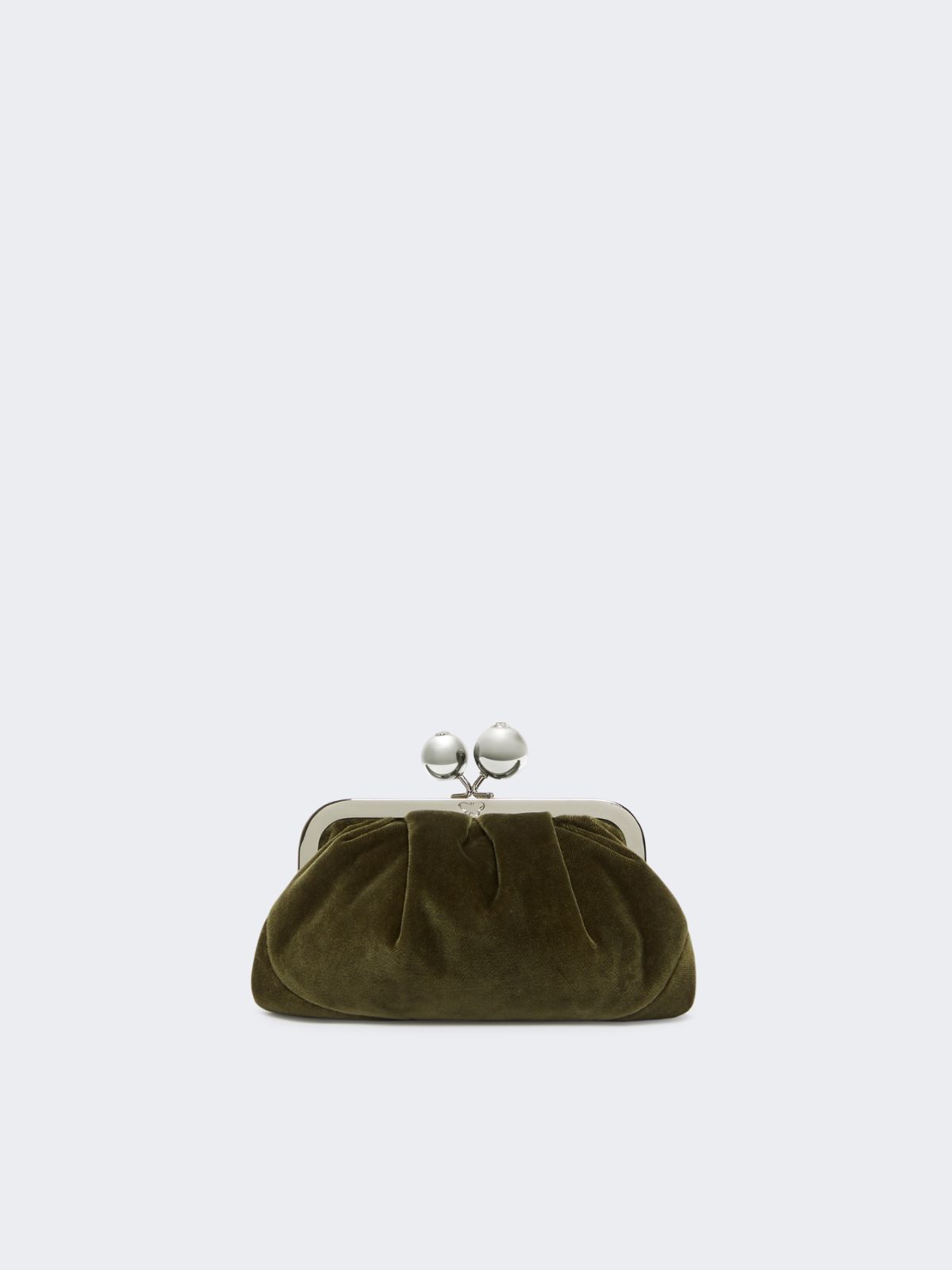 Small cotton velvet Pasticcino Bag - KAKI - Weekend - 3