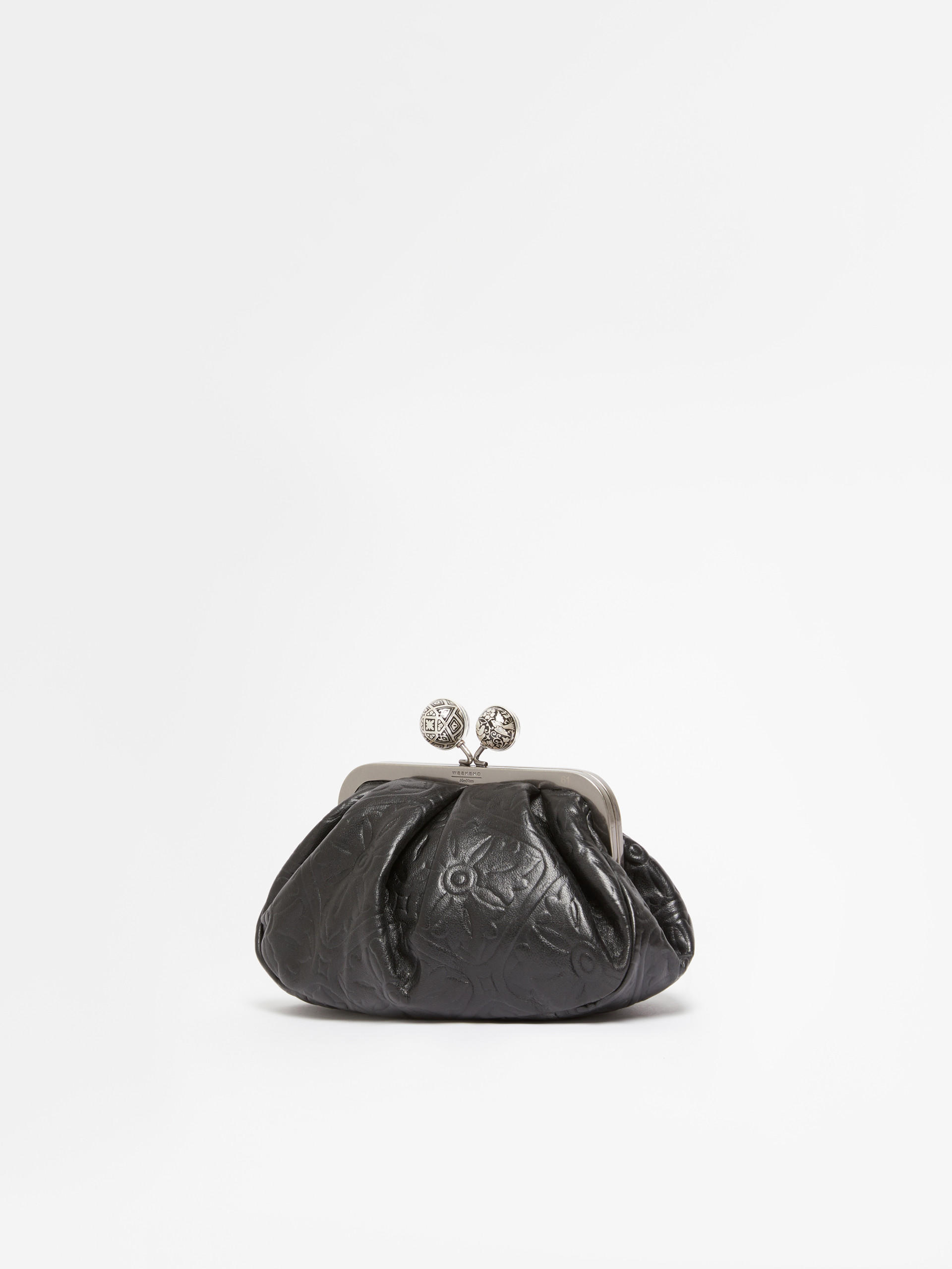 Small smooth leather Pasticcino Bag - BLACK - Weekend Max Mara - 2