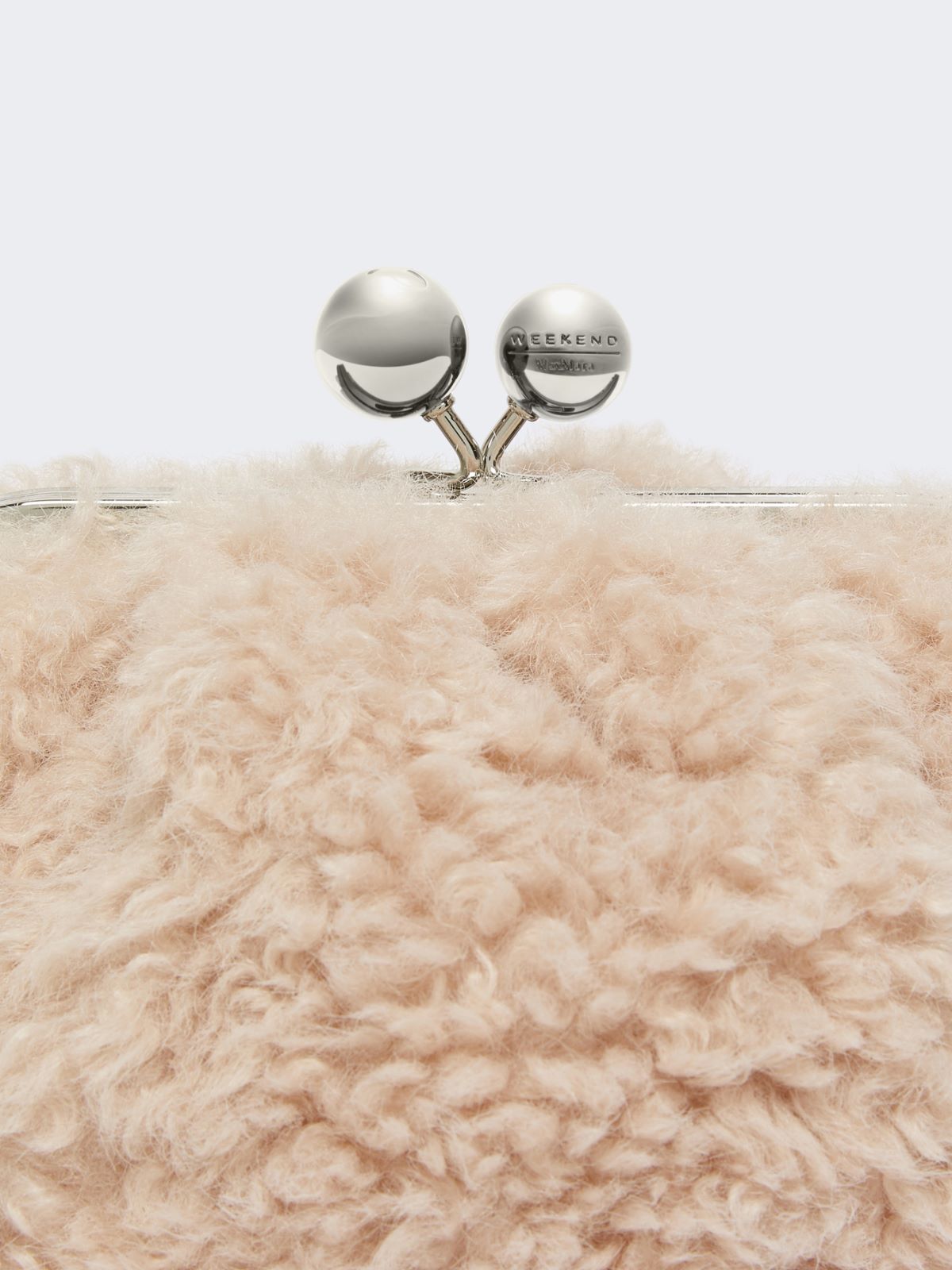 Small Pasticcino Bag with a soft texture - PINK - Weekend - 5