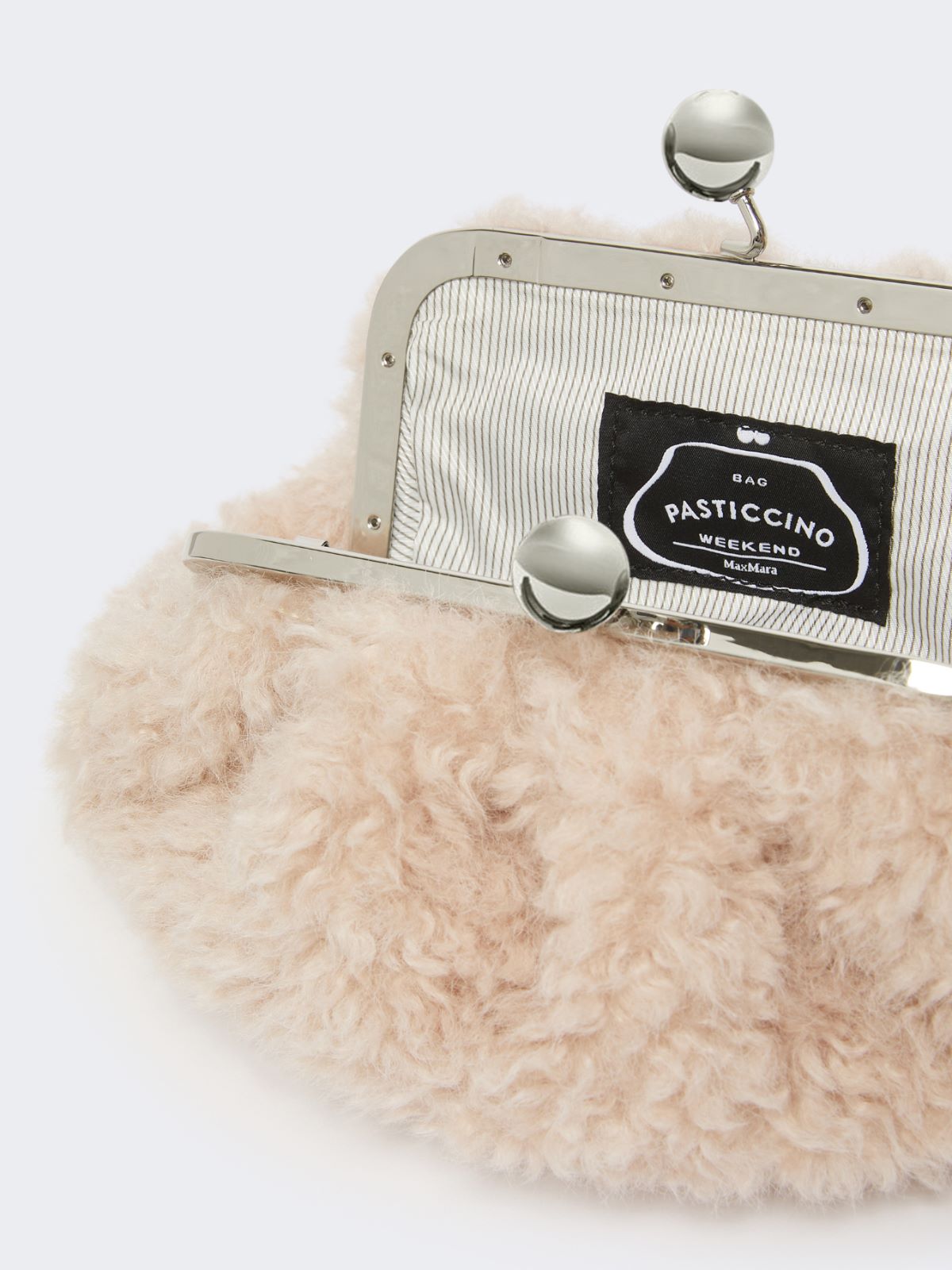 Small Pasticcino Bag with a soft texture - PINK - Weekend - 6
