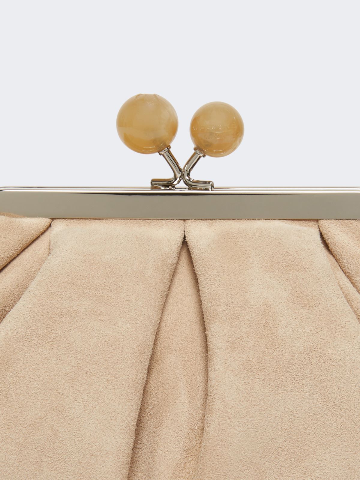 Small suede Pasticcino Bag - MUSTARD - Weekend - 5