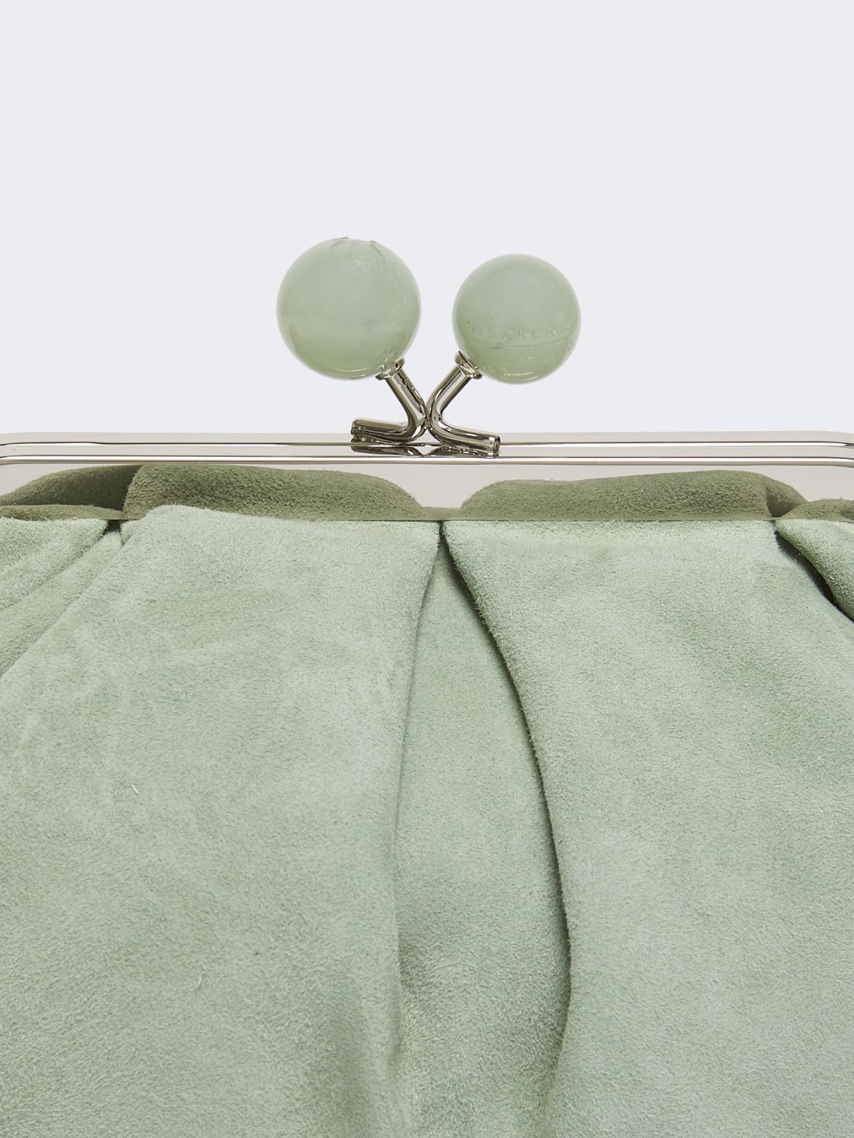 Small suede Pasticcino Bag - GREEN - Weekend - 5