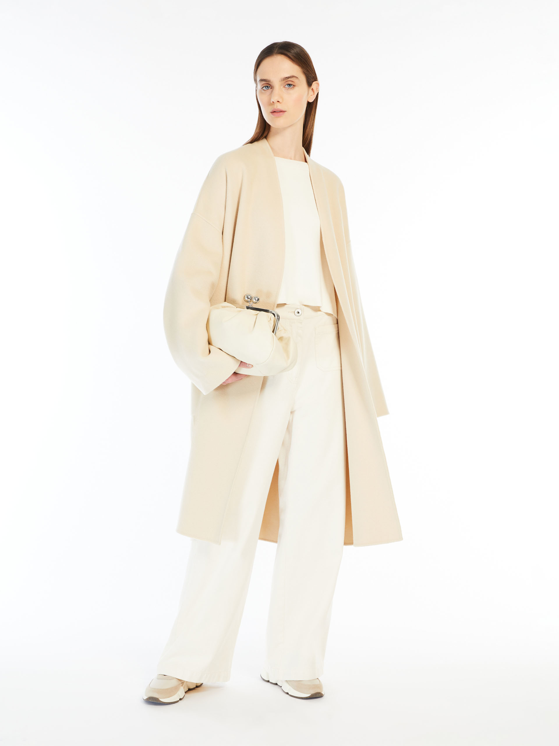 Medium sheepskin Pasticcino Bag - IVORY - Weekend Max Mara - 7