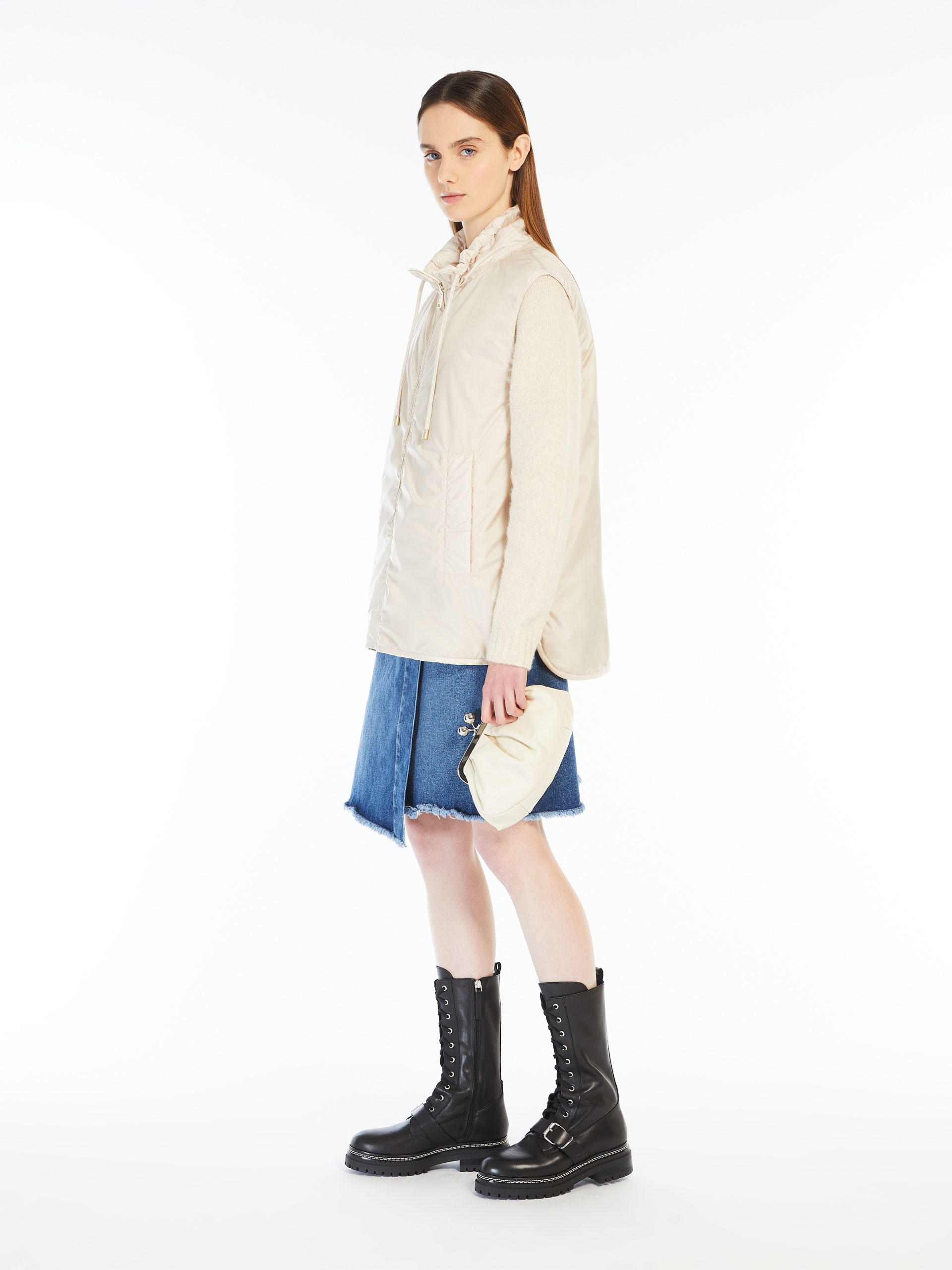 Small sheepskin Pasticcino Bag - IVORY - Weekend Max Mara - 8