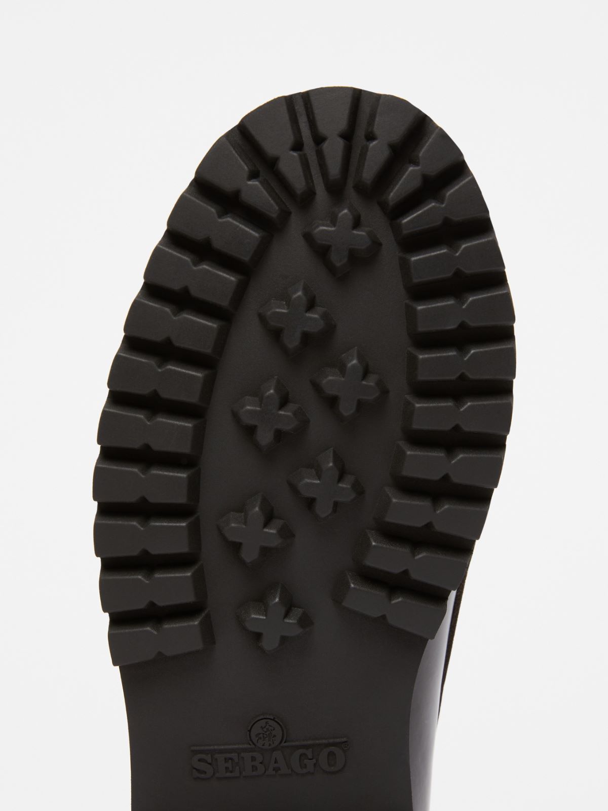 Leather loafers with micro studs - BLACK - Weekend - 6