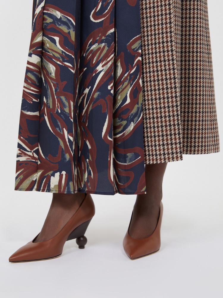 Patent leather court shoes - TOBACCO - Weekend Max Mara - 2