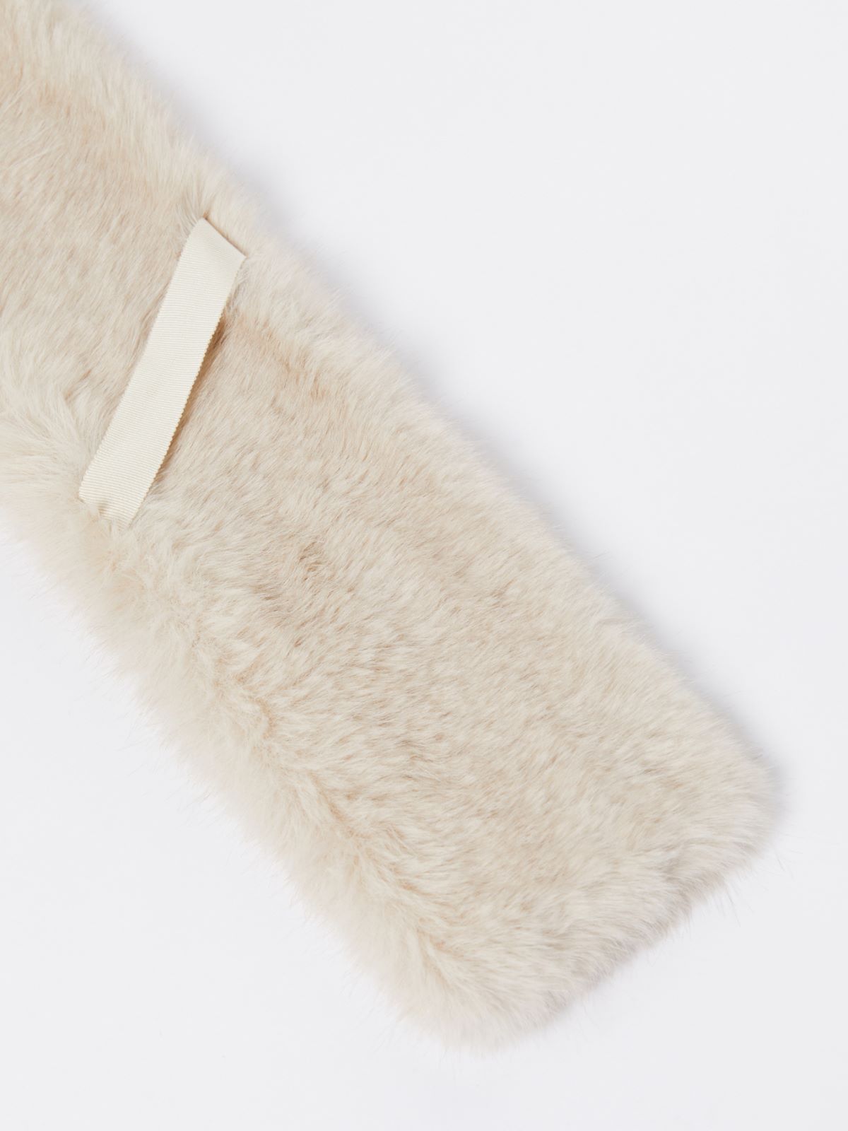 Soft textured scarf - BEIGE - Weekend - 3