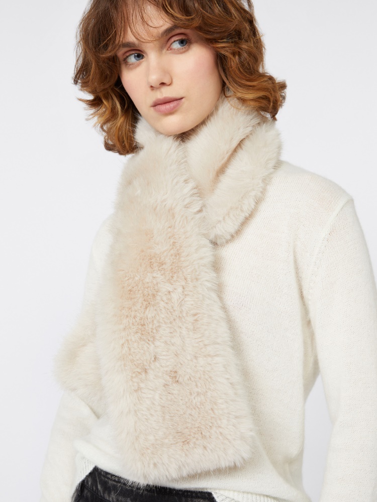 Soft textured scarf - BEIGE - Weekend - 2