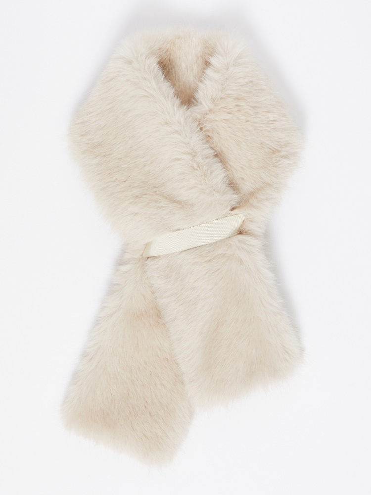 Soft textured scarf - BEIGE - Weekend