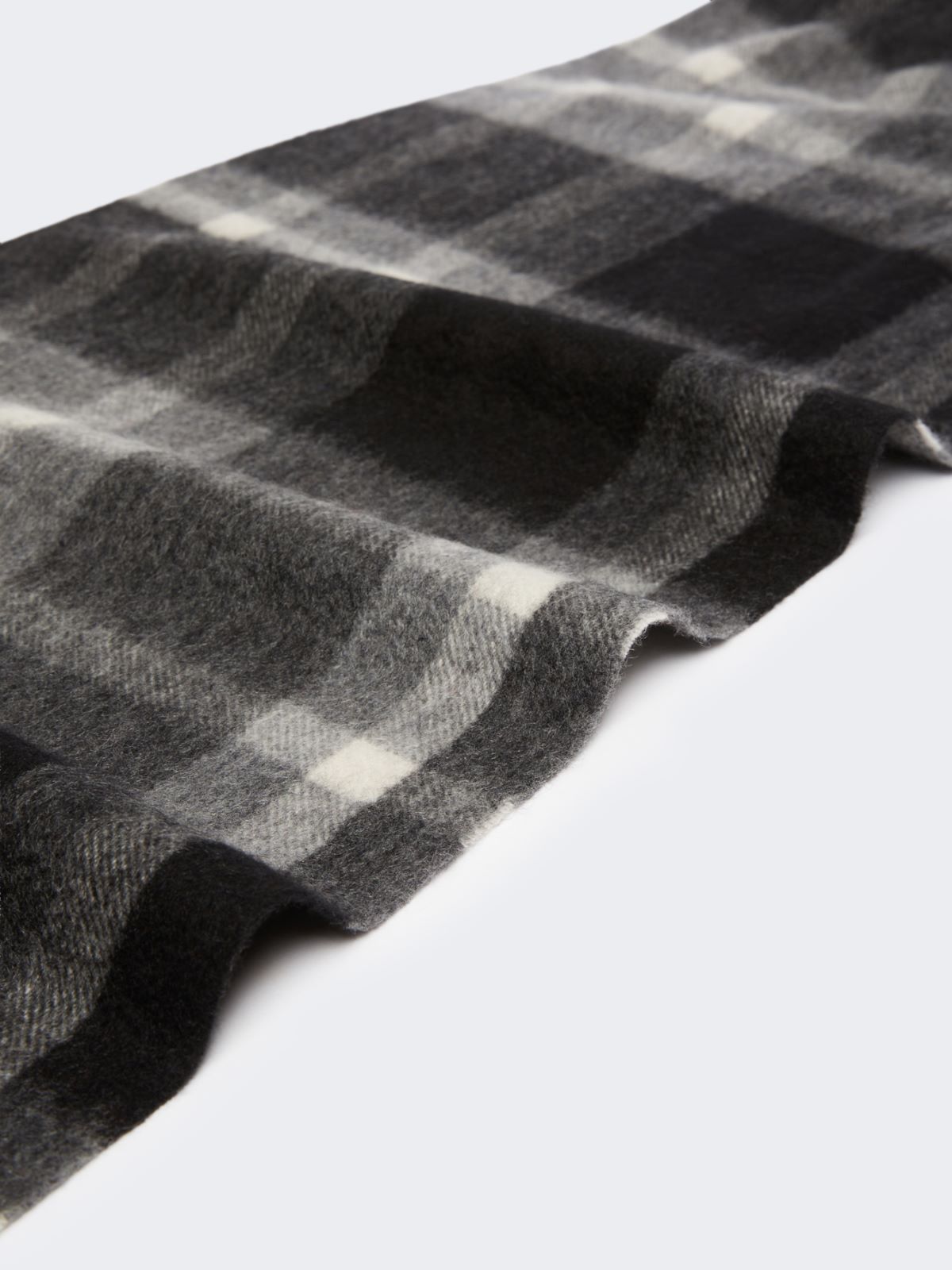 Jacquard cashmere scarf - BLACK - Weekend - 3