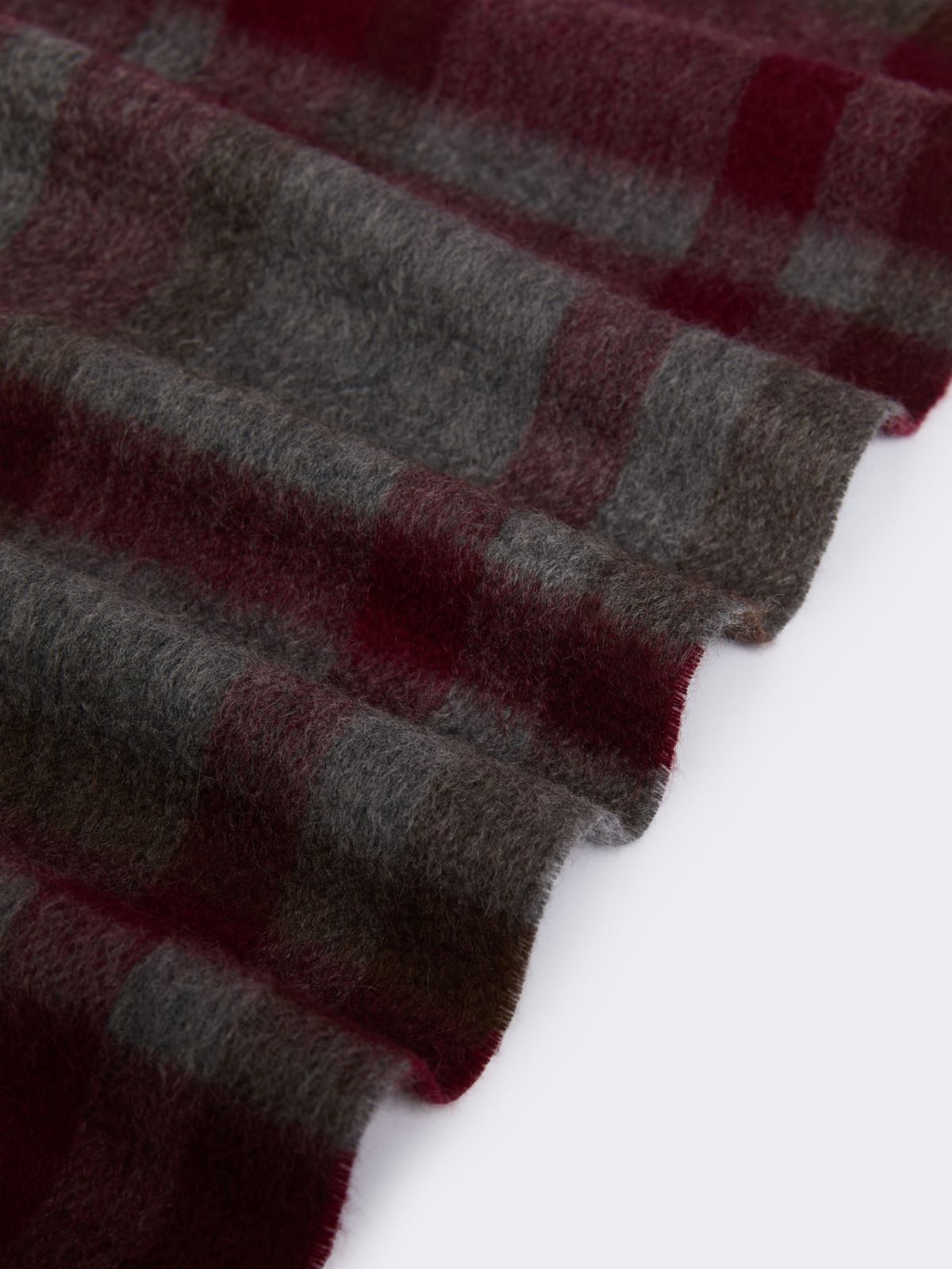 Jacquard cashmere scarf - MEDIUM GREY - Weekend - 3