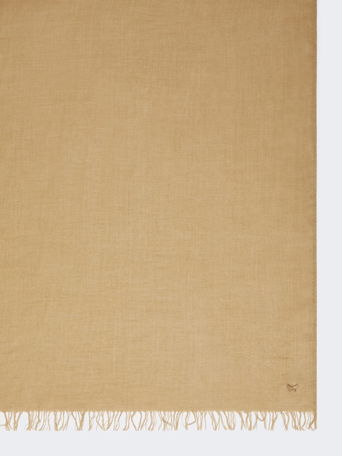 Viscose and cashmere shawl - CAMEL - Weekend - 2