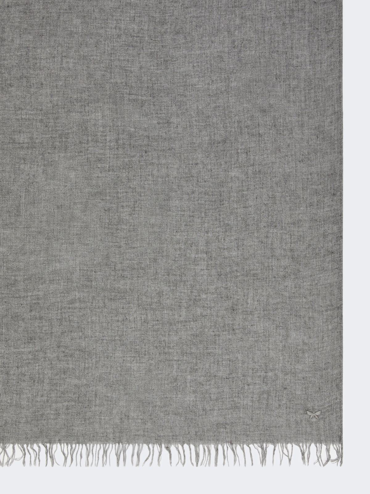 Viscose and cashmere shawl - MEDIUM GREY - Weekend - 2