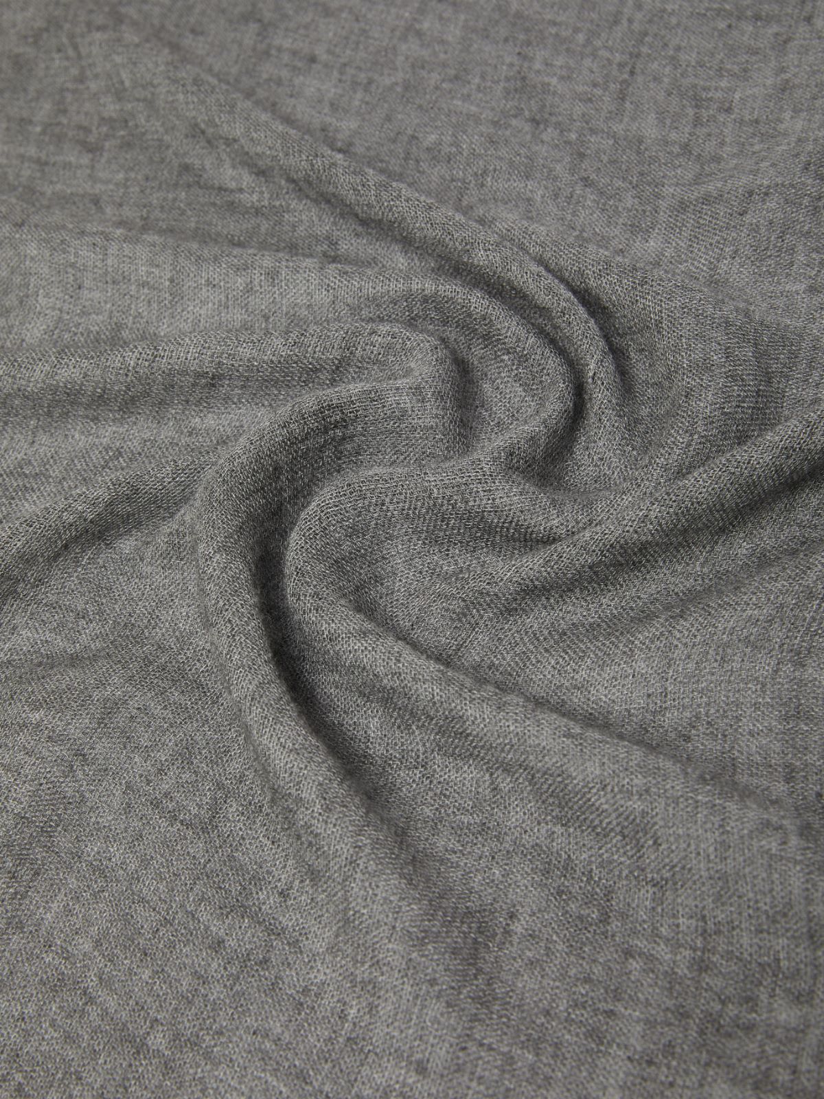 Viscose and cashmere shawl - MEDIUM GREY - Weekend - 3