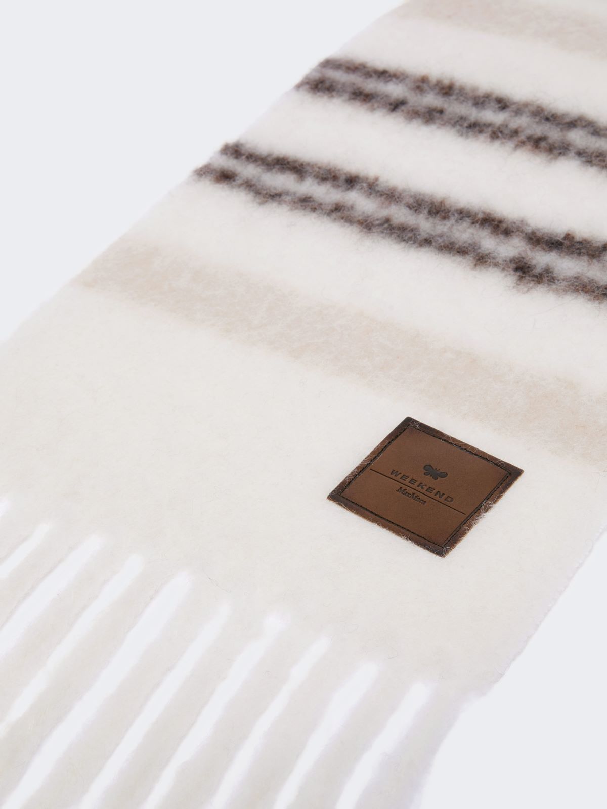 Alpaca-blend scarf - WHITE - Weekend - 2