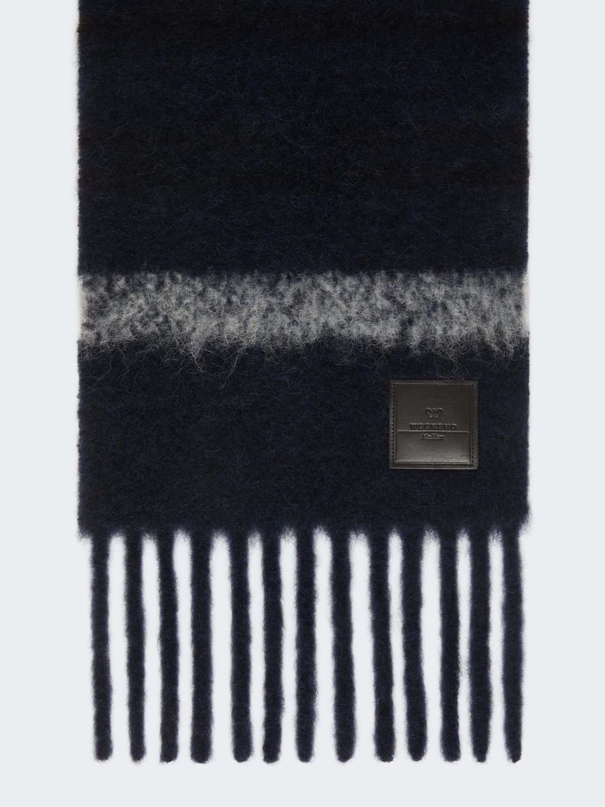 Alpaca-blend scarf - MIDNIGHTBLUE - Weekend