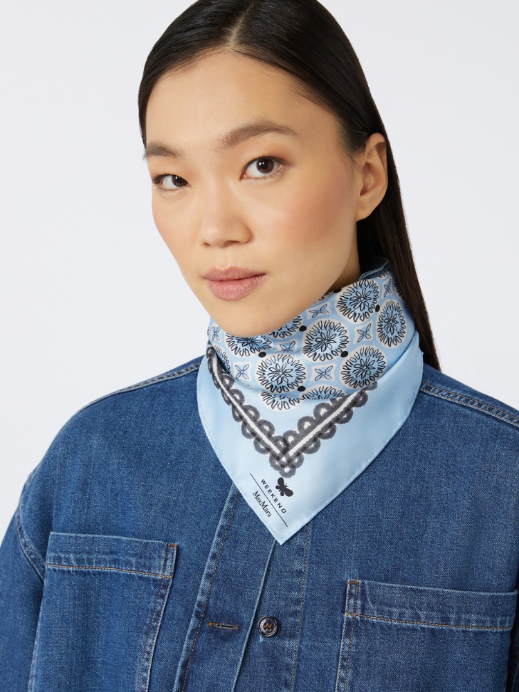 Printed silk scarf - AVIO - Weekend Max Mara - 2