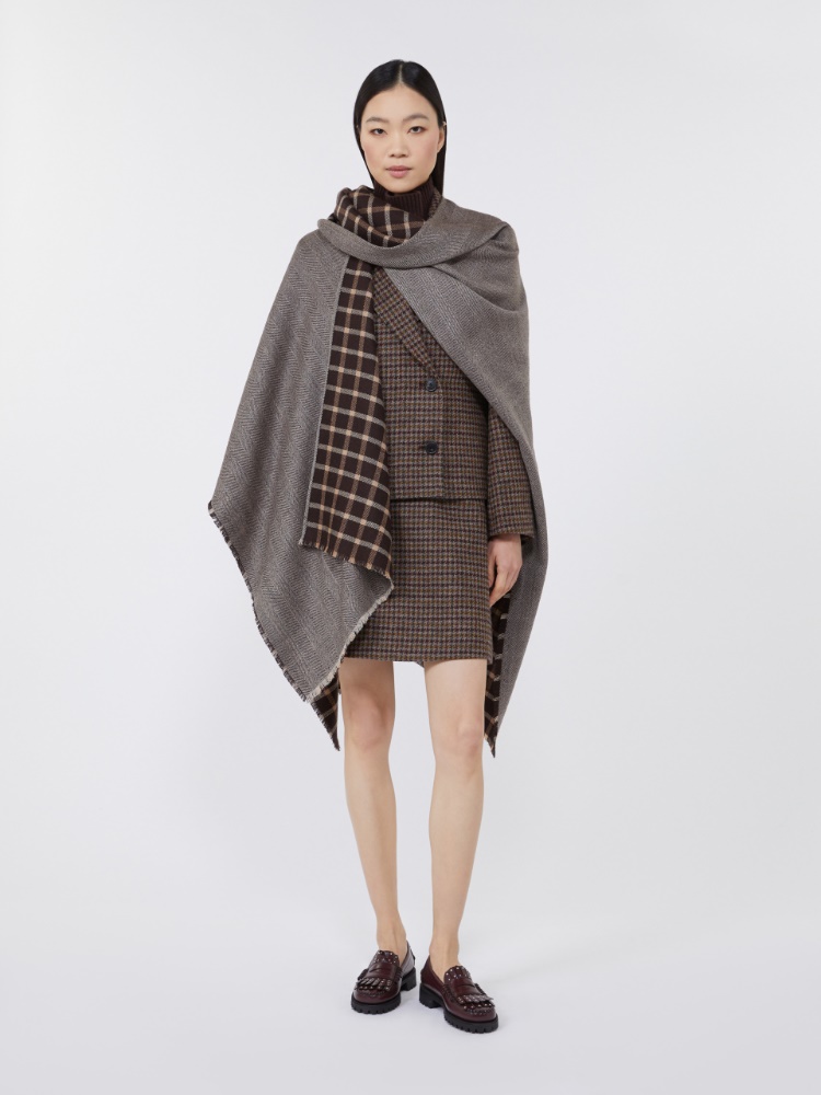 Double-face wool cape - Weekend - 2