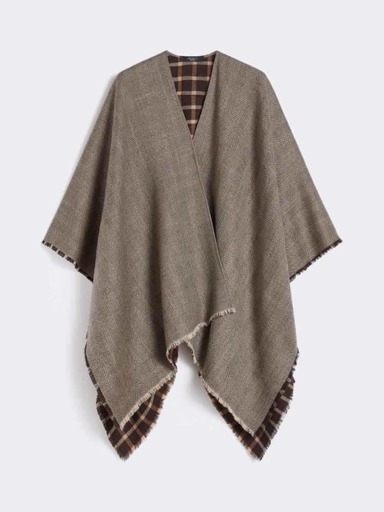 Double-face wool cape - Weekend