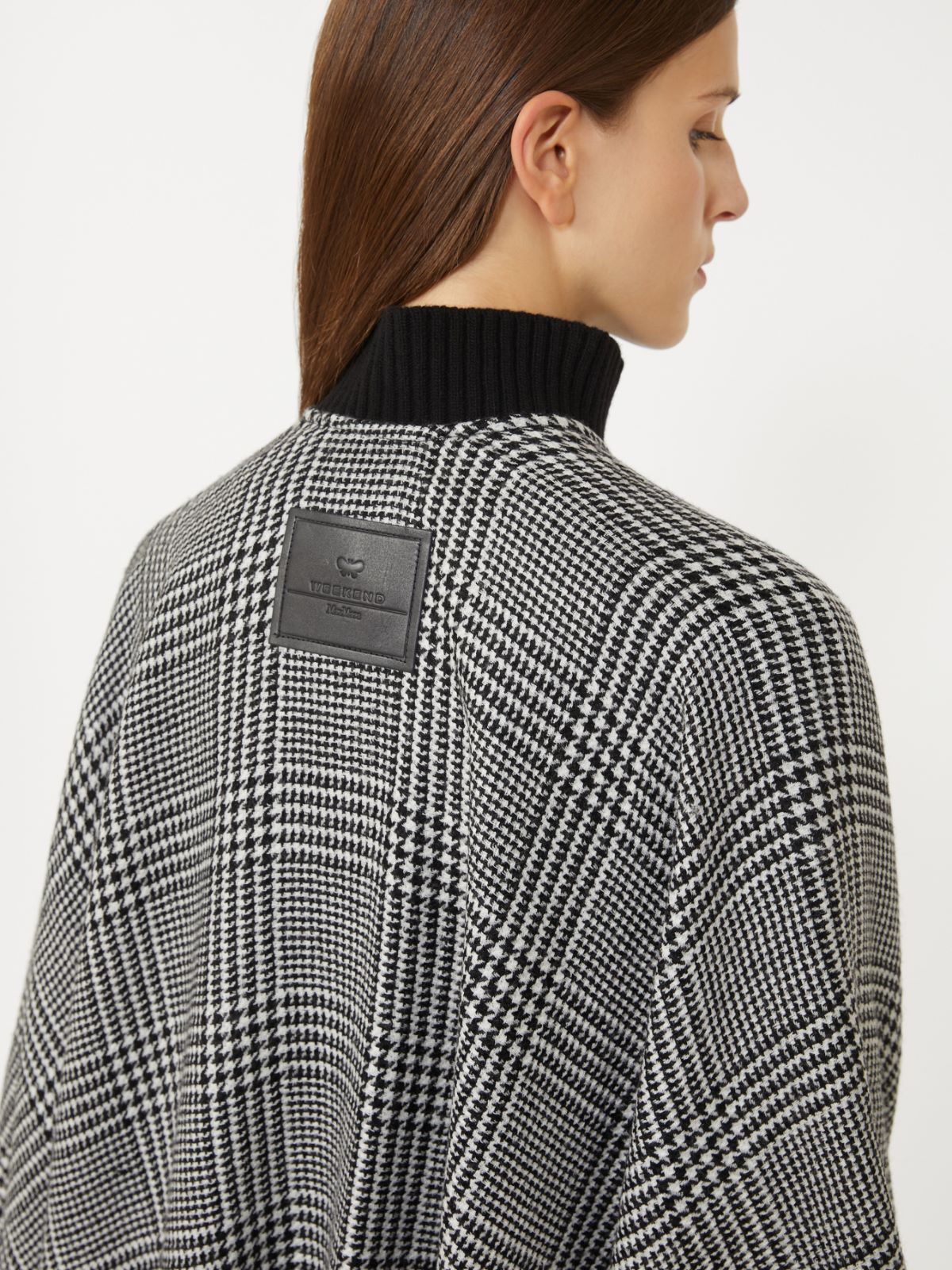 Double-face wool cape - BLACK - Weekend - 5