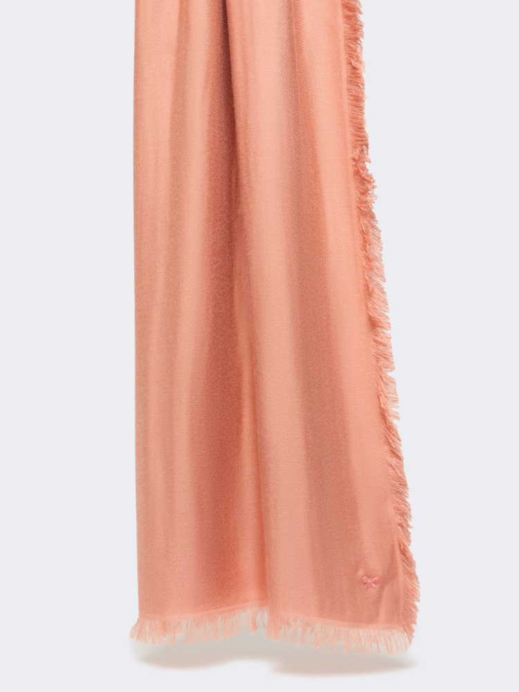 Viscose and modal stole - PEACH - Weekend Max Mara