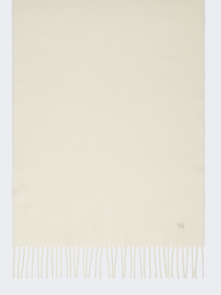 Wool stole - WHITE - Weekend Max Mara
