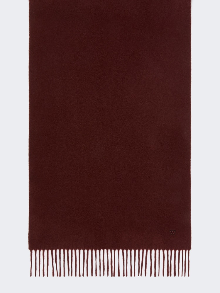Wool stole - RED PURPLE - Weekend