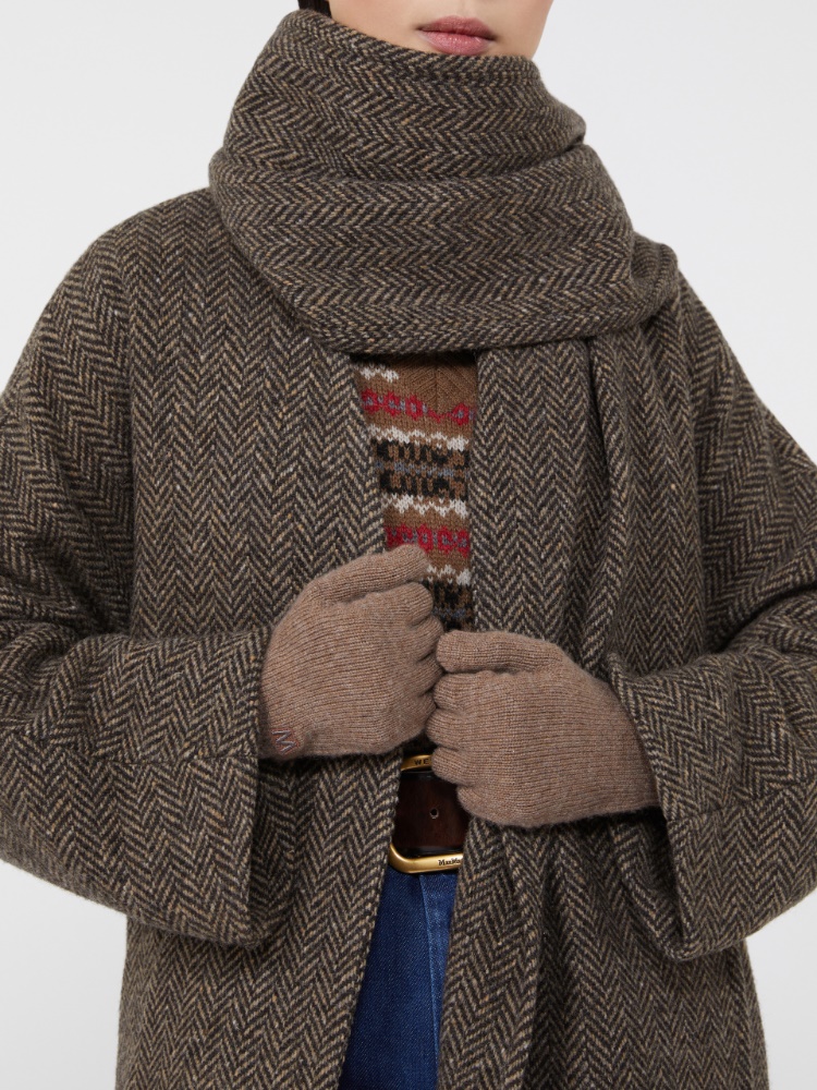 Cashmere gloves - BROWN - Weekend - 2