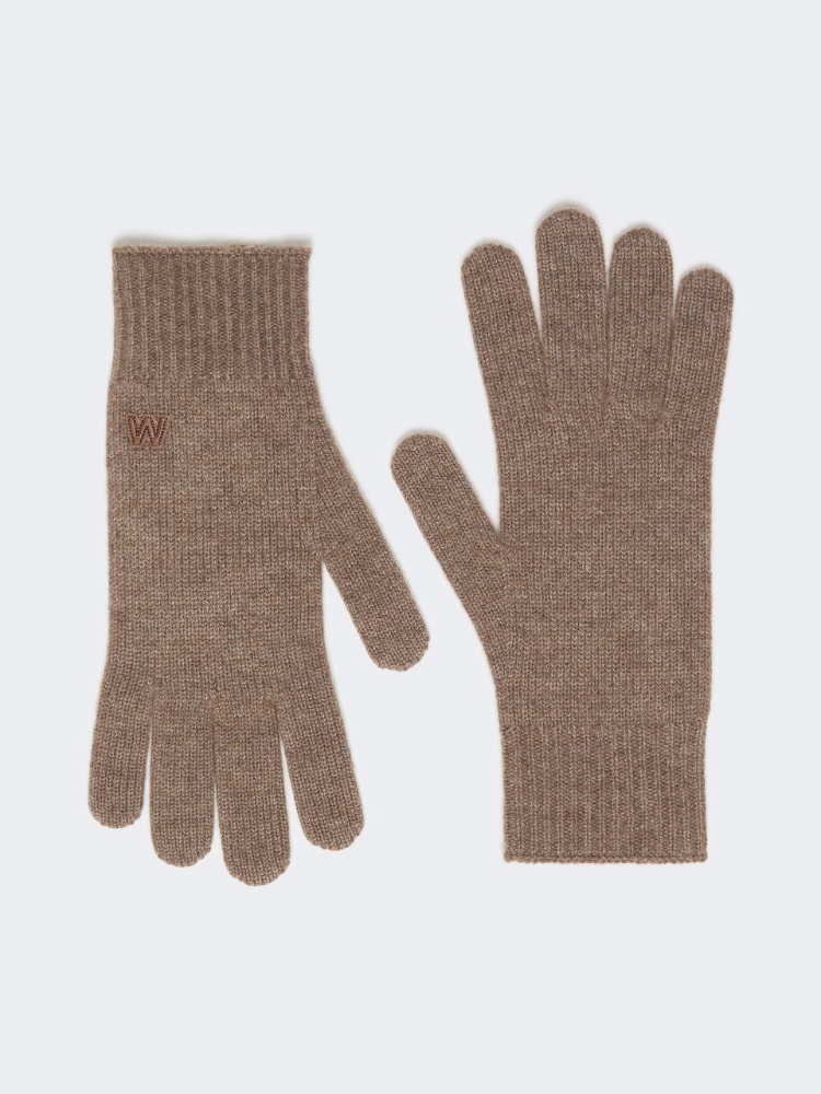 Cashmere gloves - BROWN - Weekend
