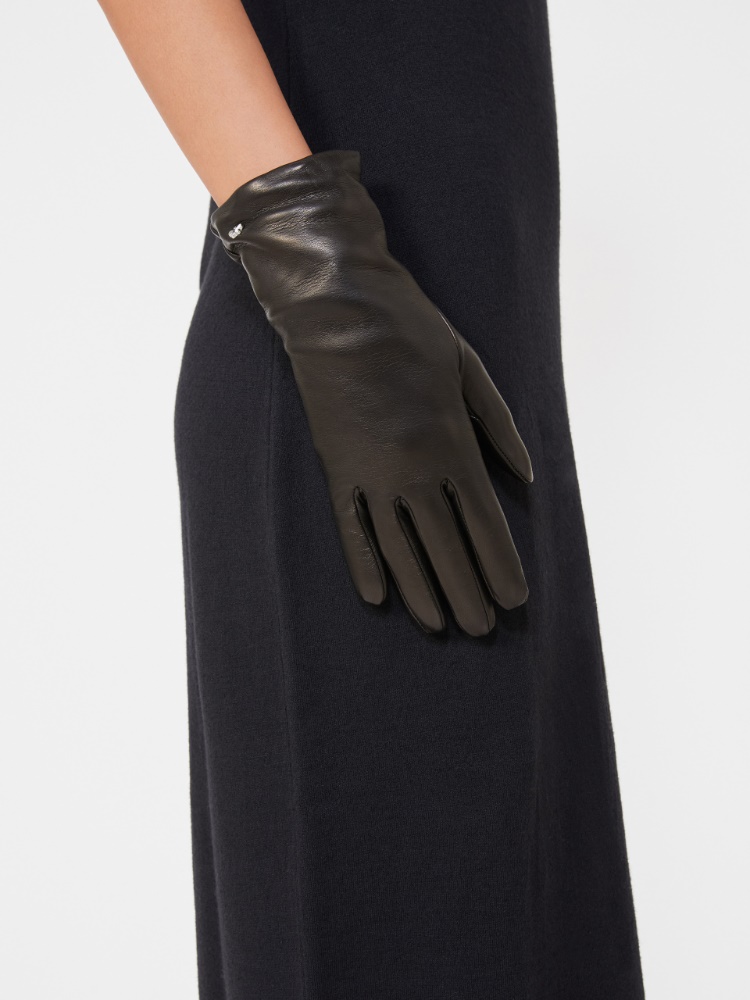 Nappa leather gloves - BLACK - Weekend - 2