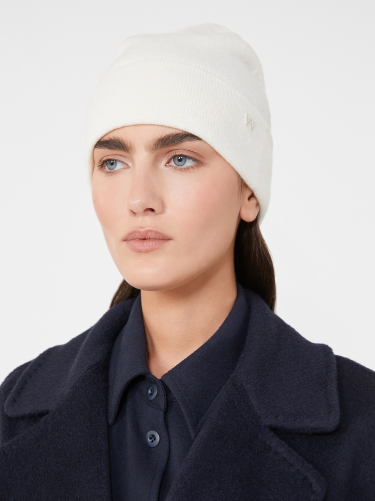 Cashmere beanie - OPTICAL WHITE - Weekend - 2