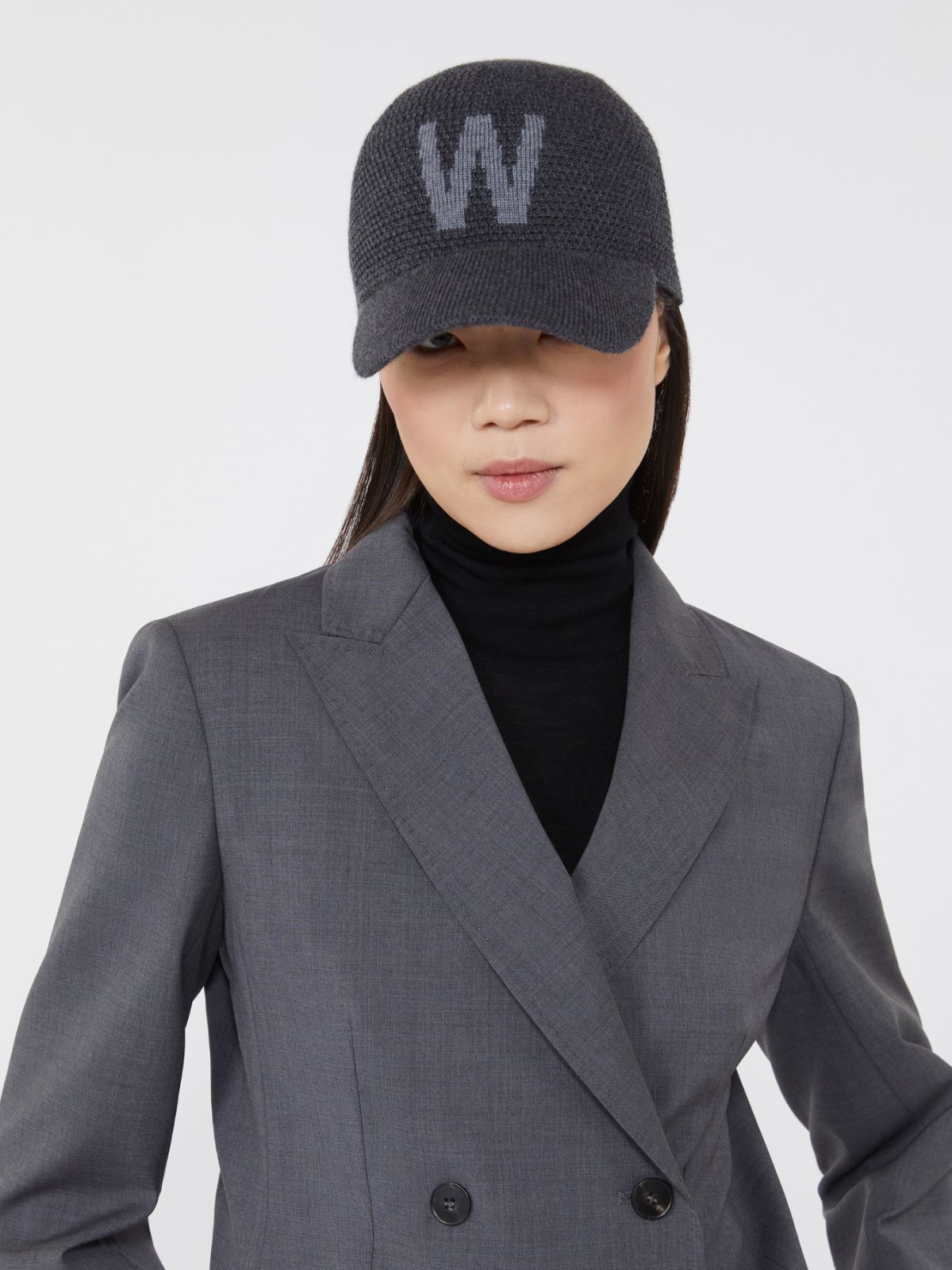 Wool baseball hat - LIGHT GREY - Weekend - 3