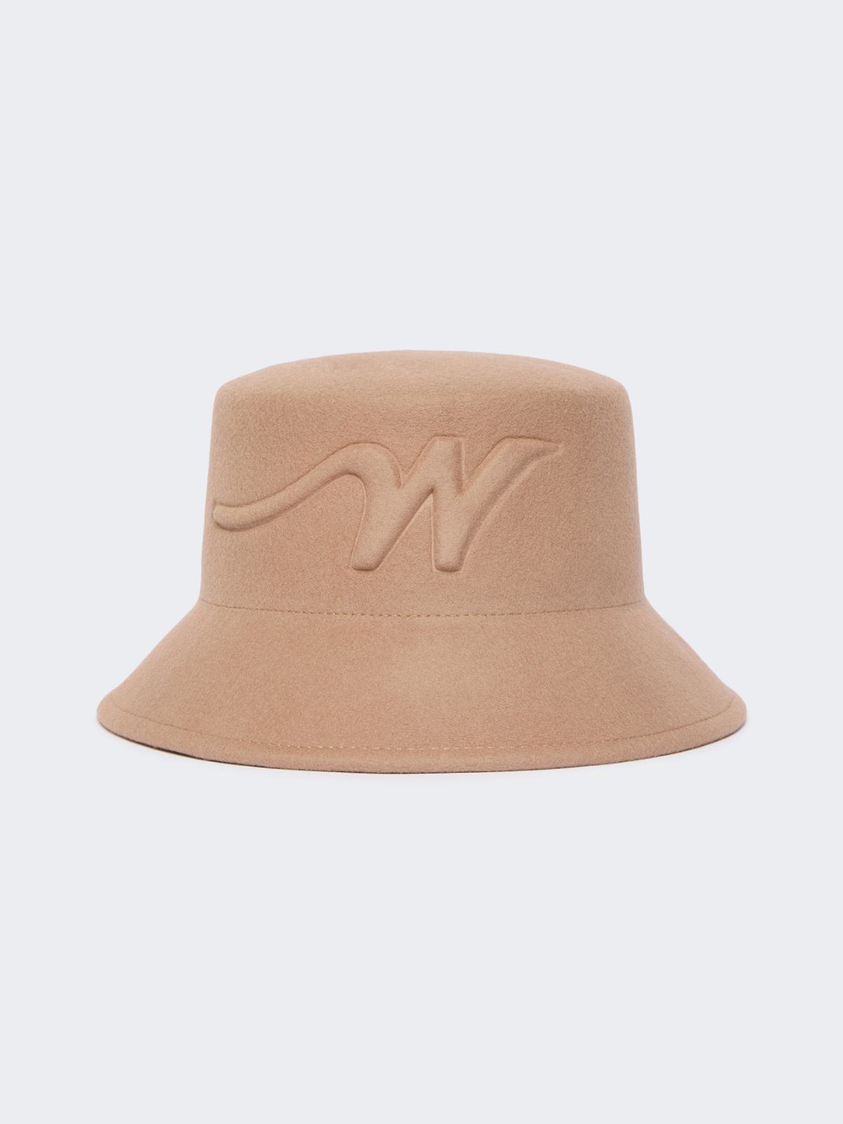 Wool felt bucket hat - CAMEL - Weekend