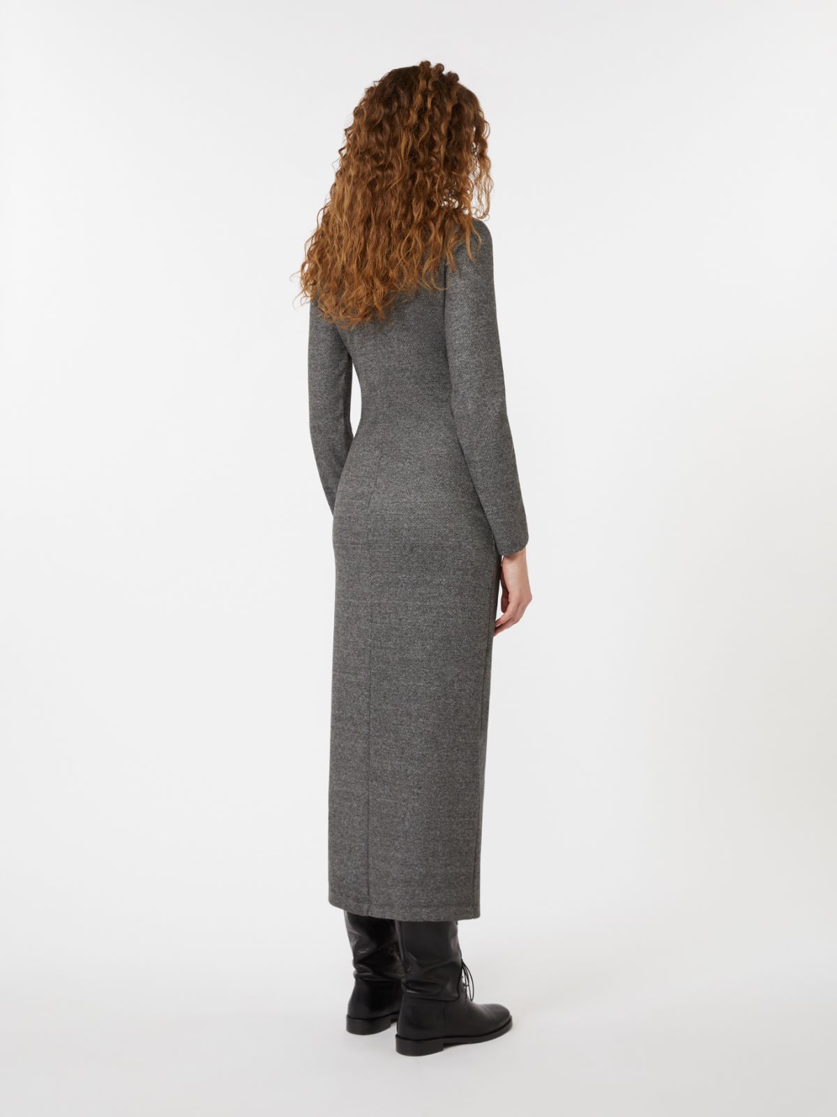 Jersey dress - DARK GREY - Weekend - 3
