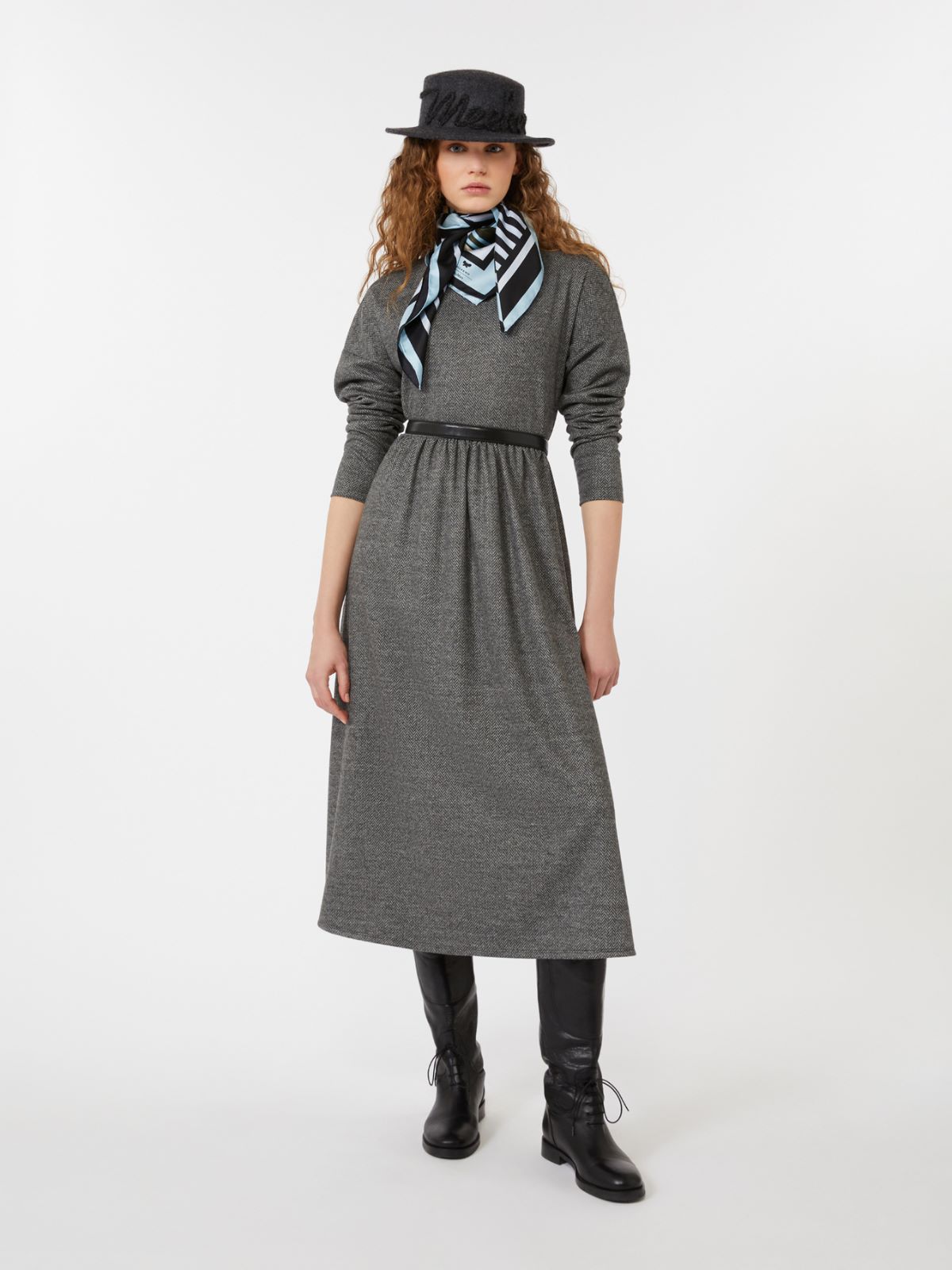 Jersey dress - MEDIUM GREY - Weekend