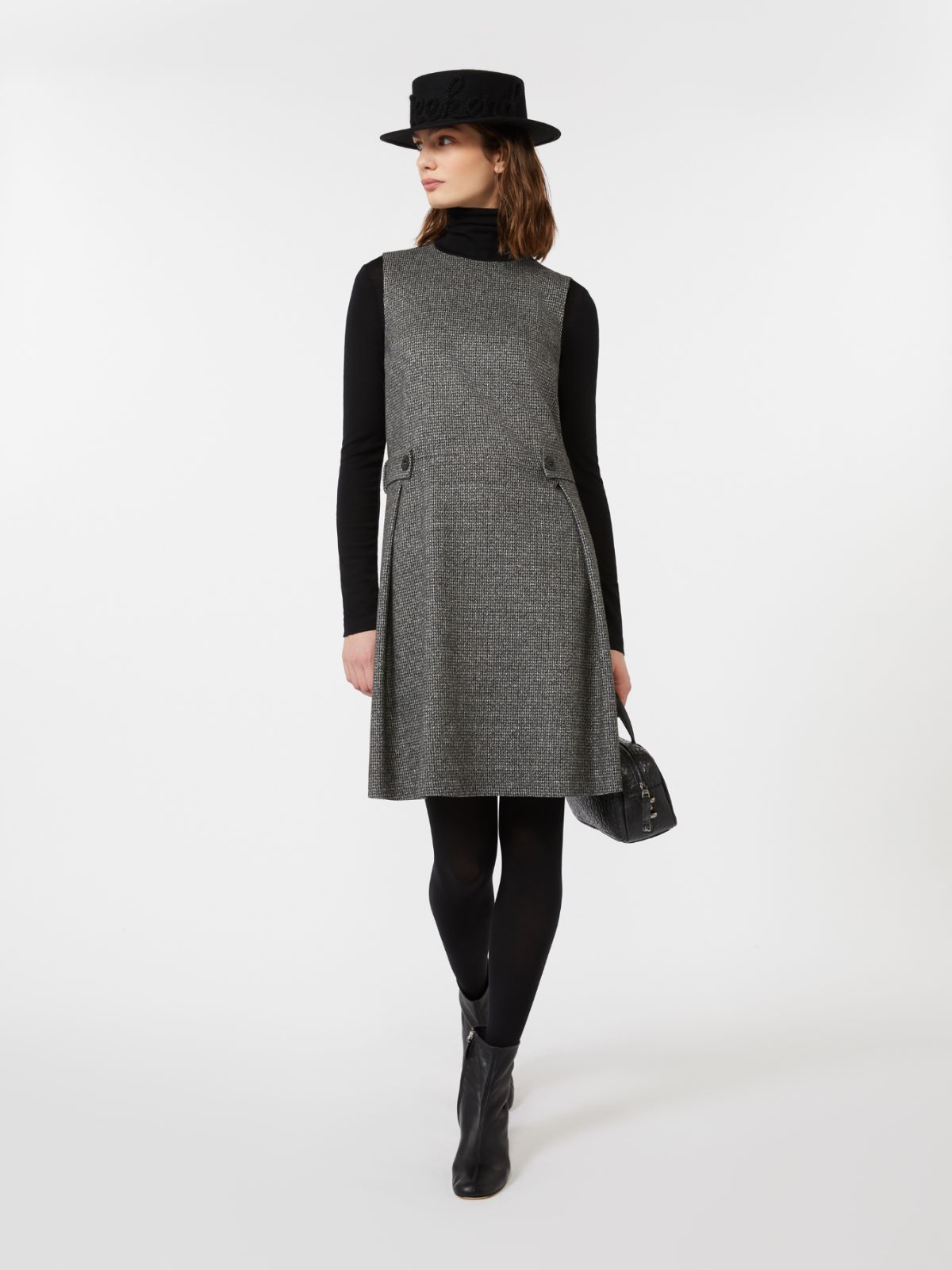 Jersey dress - DARK GREY - Weekend