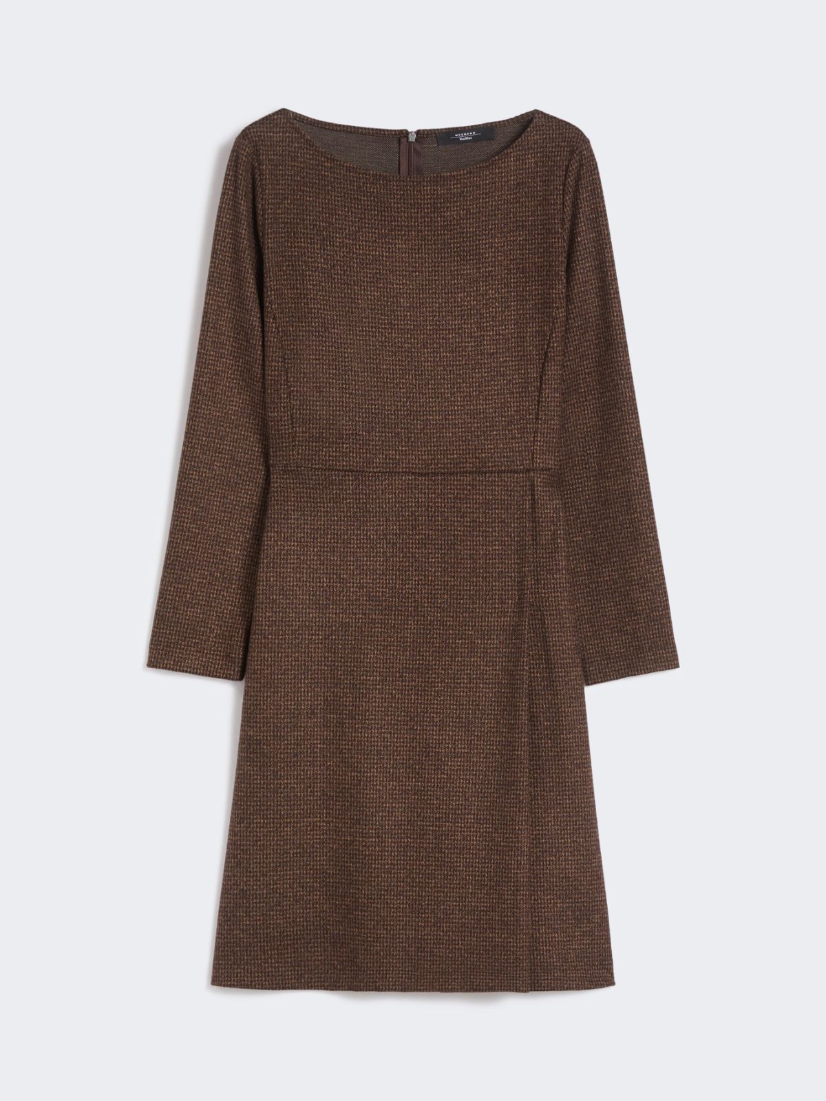 Abito in jersey jacquard - CIOCCOLATO - Weekend - 7