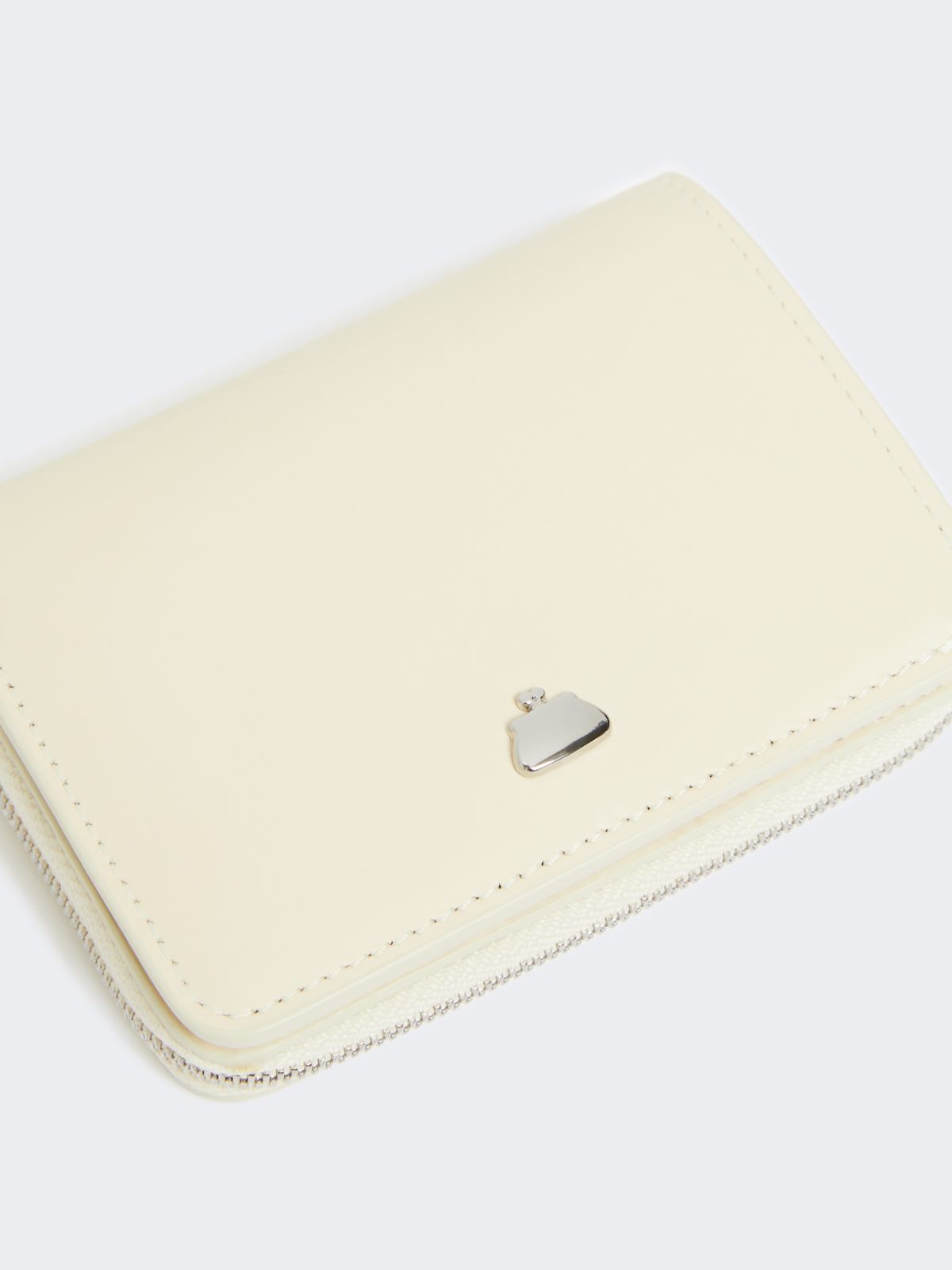 Leather purse - IVORY - Weekend - 4