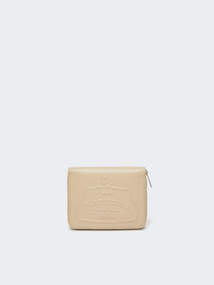 Leather zip-around wallet - SAND - Weekend Max Mara - 2