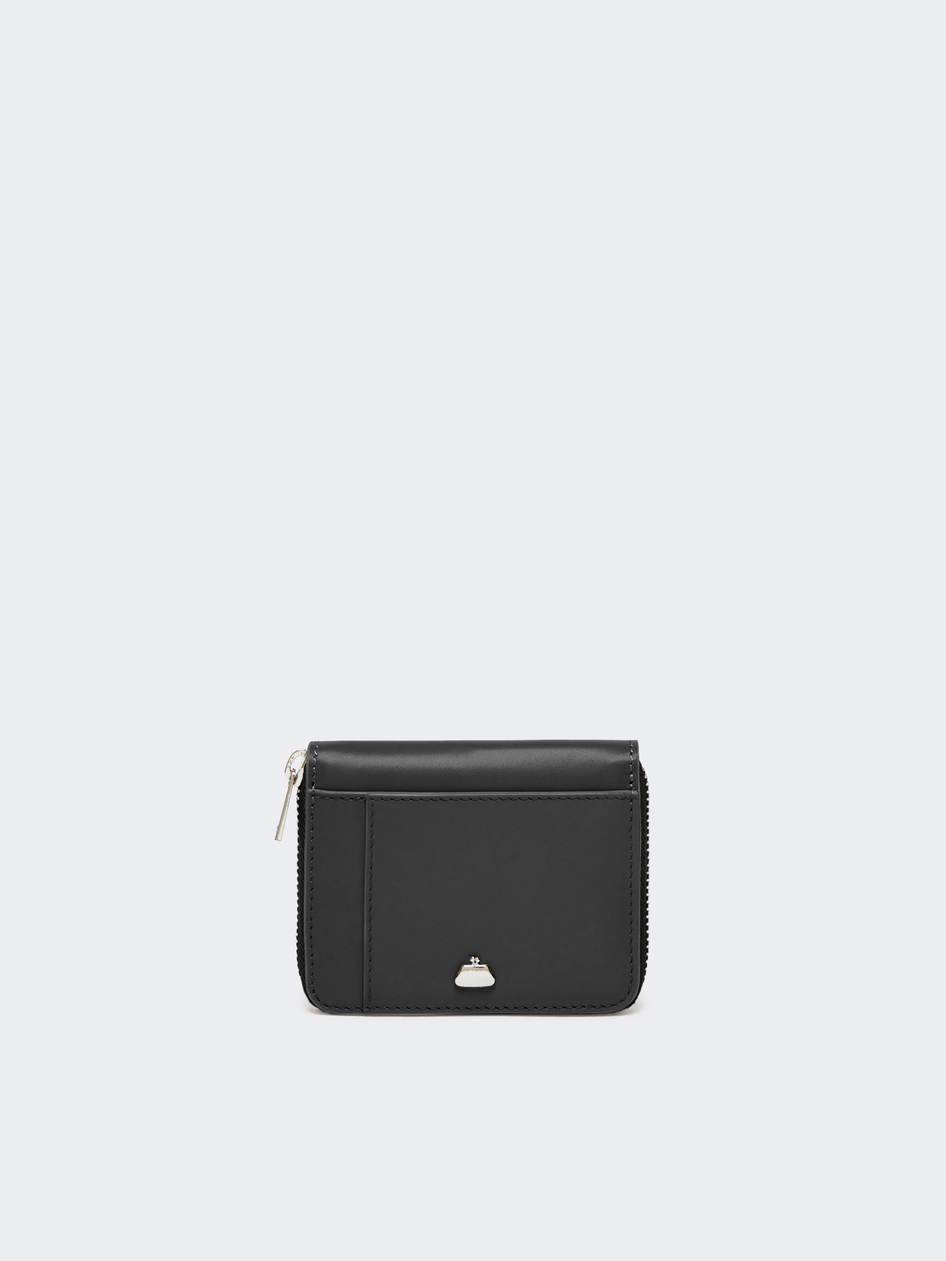 Leather zip-around wallet - BLACK - Weekend Max Mara - 2