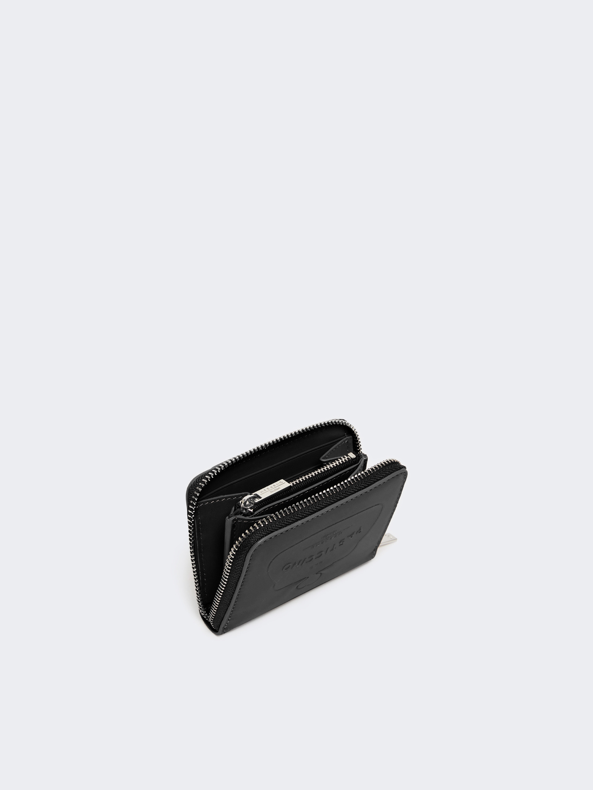 Leather zip-around wallet - BLACK - Weekend Max Mara - 3
