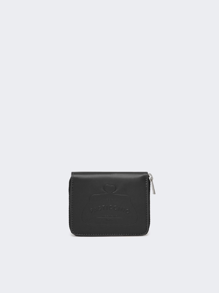 Leather zip-around wallet - BLACK - Weekend Max Mara - 2