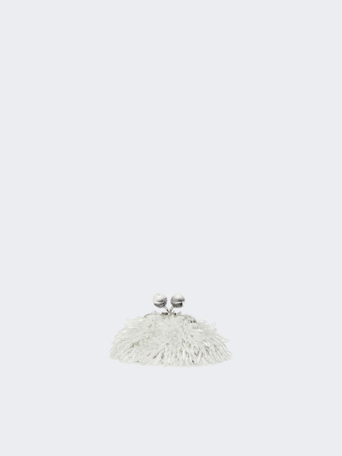 Pasticcino Bag nano in raso con strass - BIANCO OTTICO - Weekend - 2