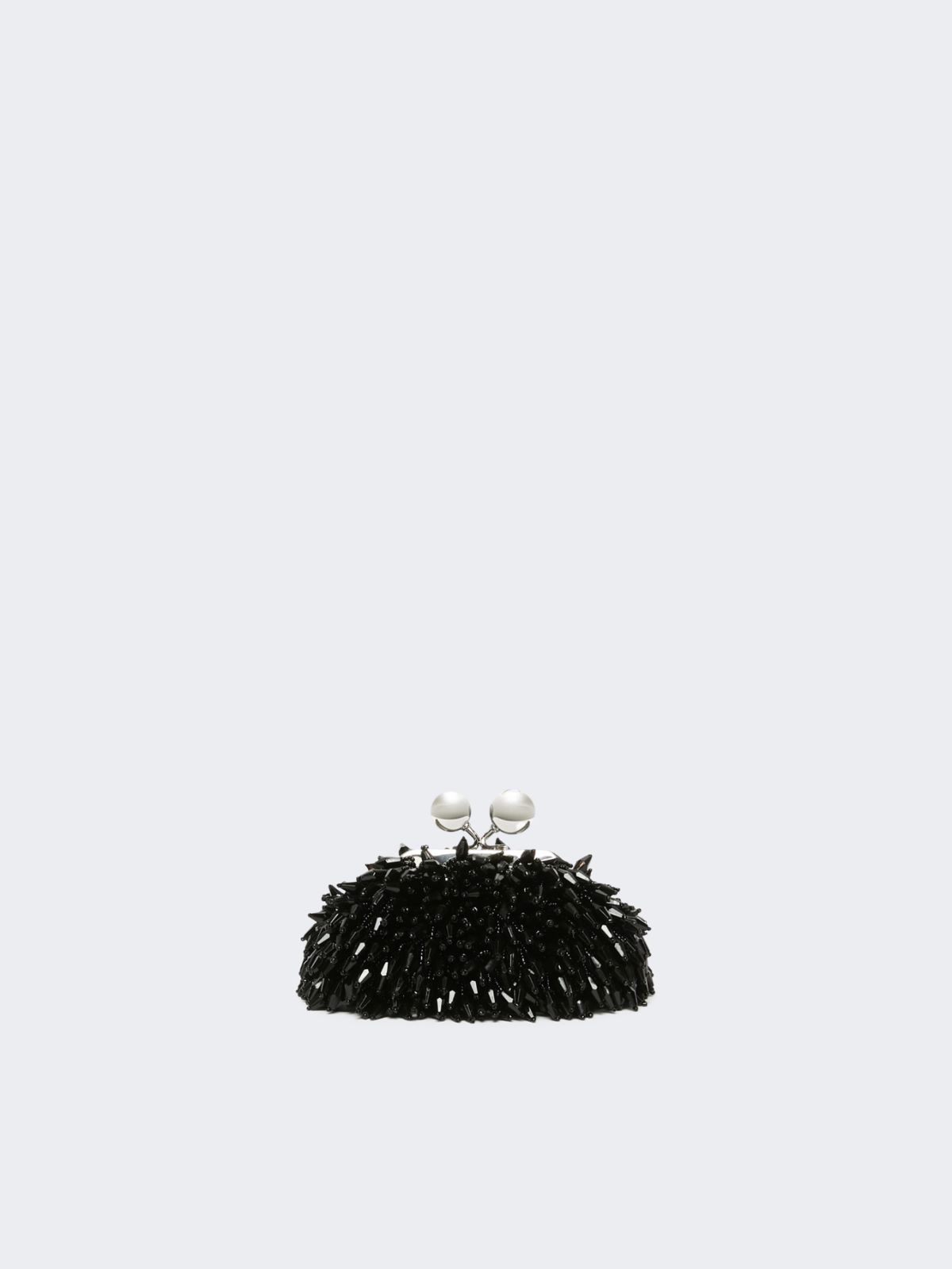 Pasticcino Bag nano in raso con strass - NERO - Weekend - 3