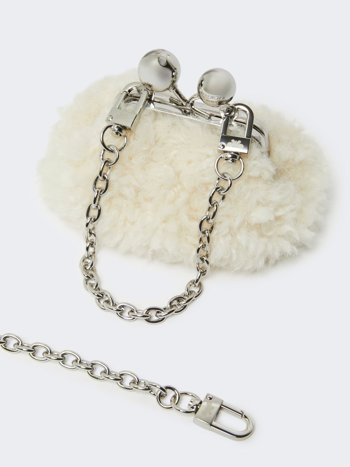 Pasticcino Bag nano dalla texture soffice - AVORIO - Weekend - 4