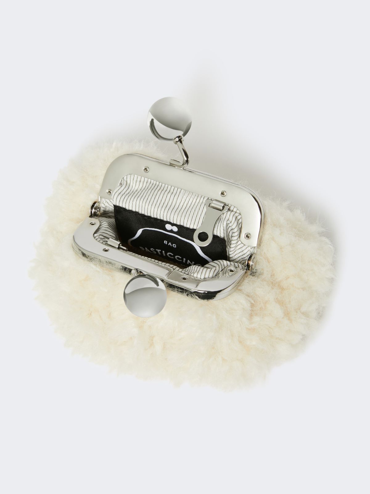 Pasticcino Bag nano dalla texture soffice - AVORIO - Weekend - 6