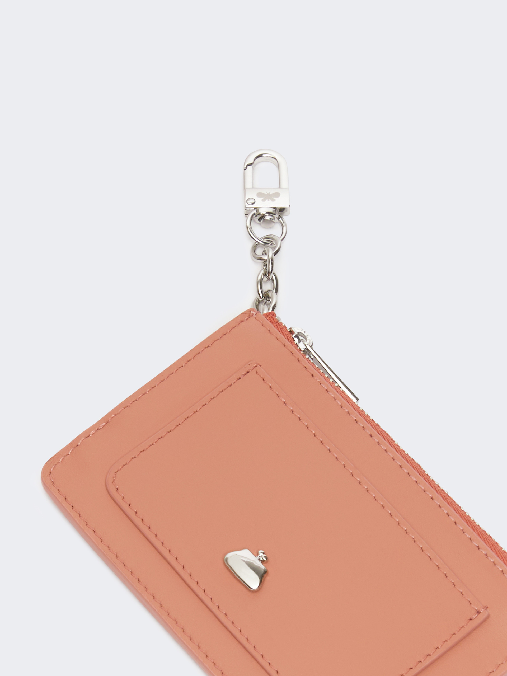 Leather card holder - PINK - Weekend Max Mara - 3