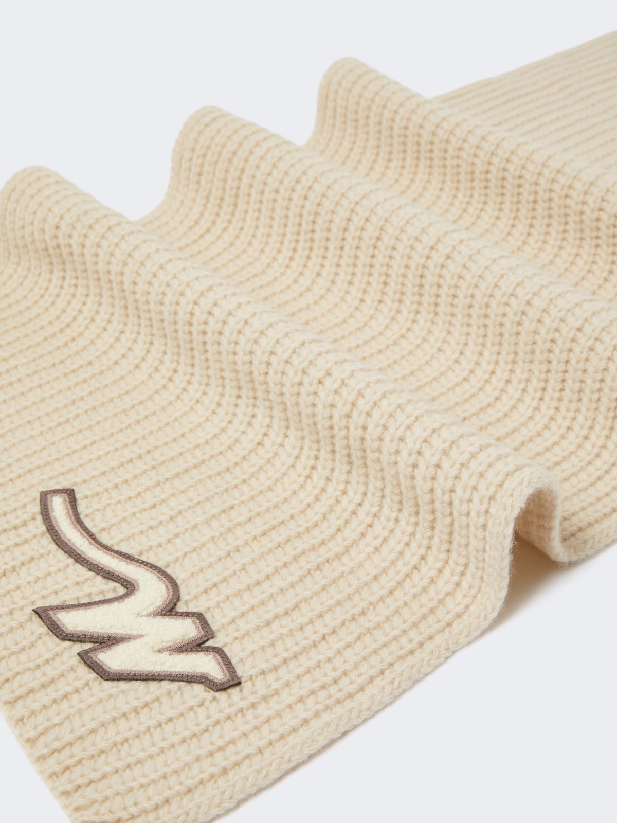 Wool yarn scarf - IVORY - Weekend - 2
