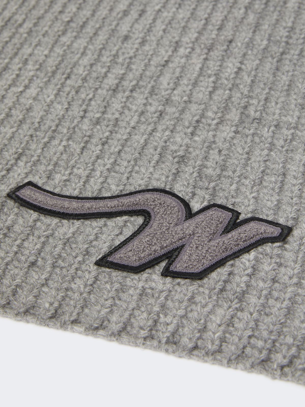 Wool yarn scarf - MEDIUM GREY - Weekend - 3